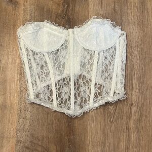 Juliette Lace Strapless Corset